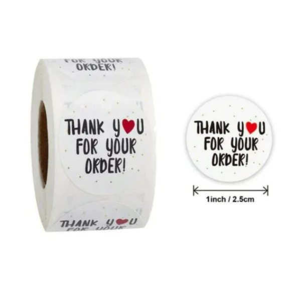 Other - Thank you Stickers - 500 pcs - NWT